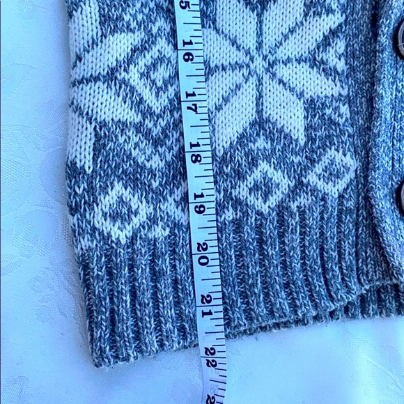 willow gray knit sweater size L/6X - Picture 8 of 8